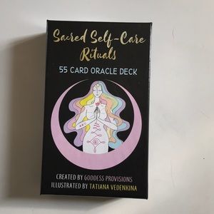 Sacred self care rituals oracle deck